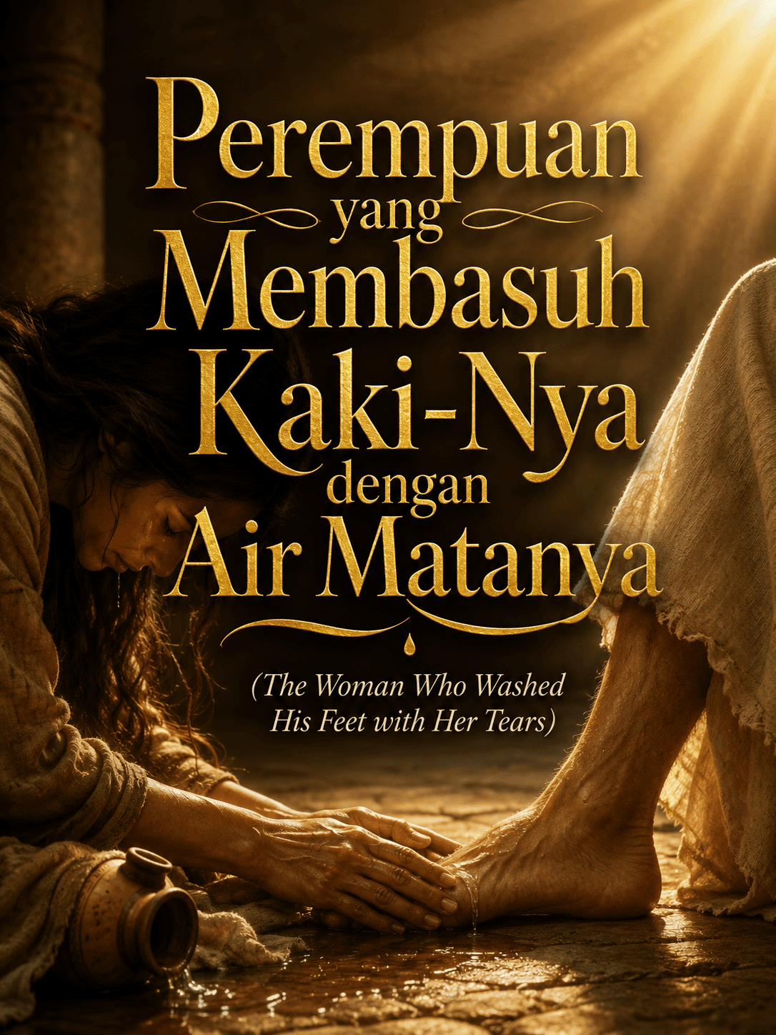 Perempuan yang Membasuh Kaki-Nya dengan Air Matanya