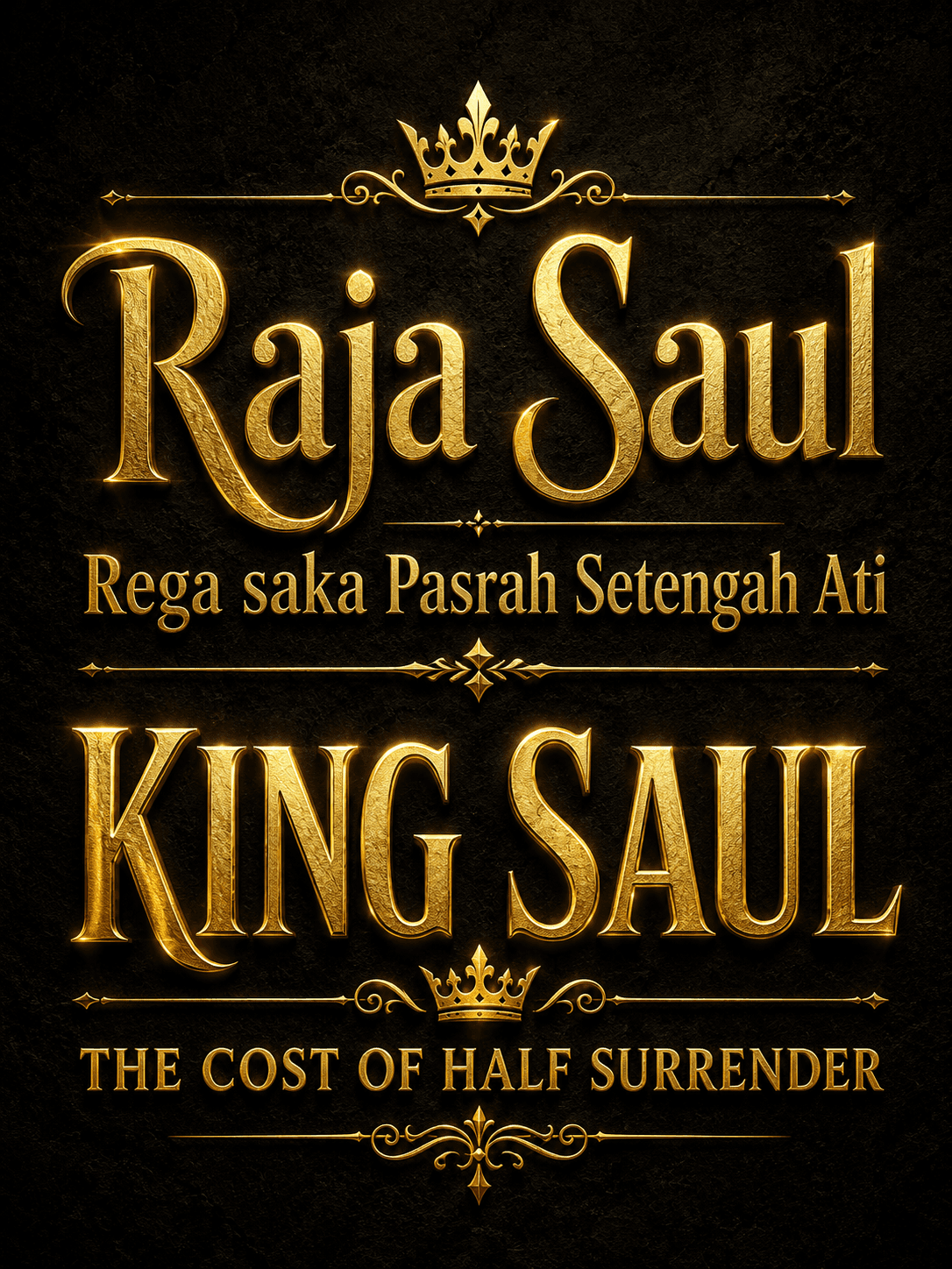 Raja Saul — Rega saka Pasrah Setengah Ati
