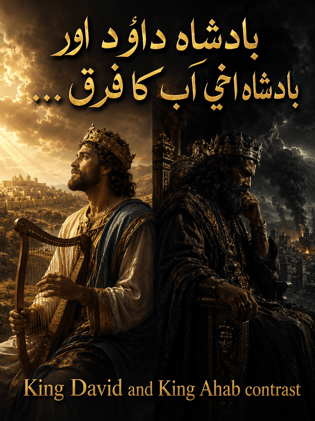 بادشاہ داؤد اور بادشاہ اخی اَب کا فرق