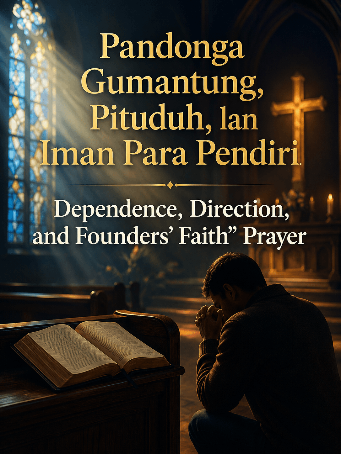 Pandonga Gumantung, Pituduh, lan Iman Para Pendiri