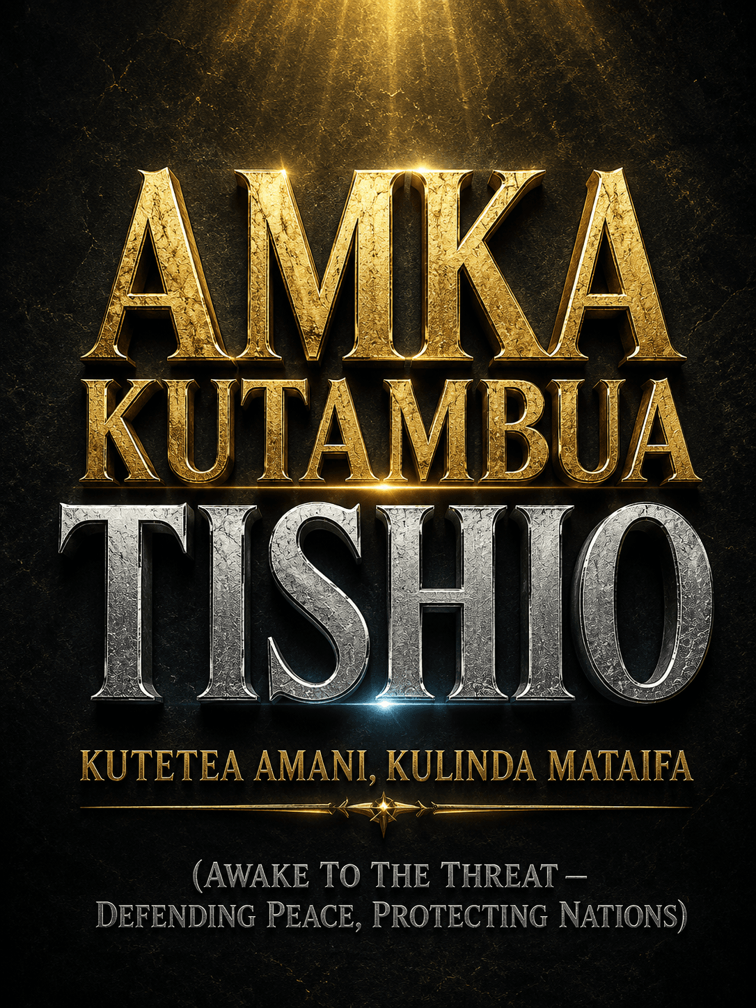 Amka Kutambua Tishio  Kutetea Amani, Kulinda Mataifa
