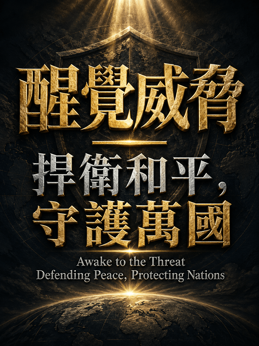 醒覺威脅 — 捍衛和平，守護萬國
