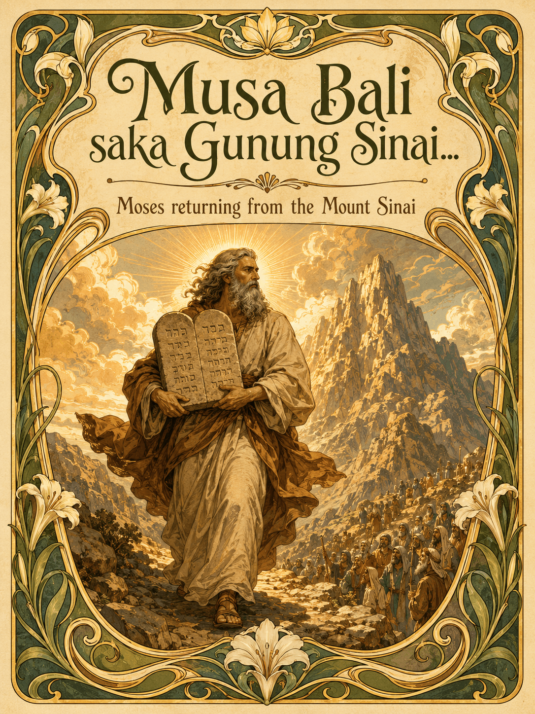 Musa Bali saka Gunung Sinai