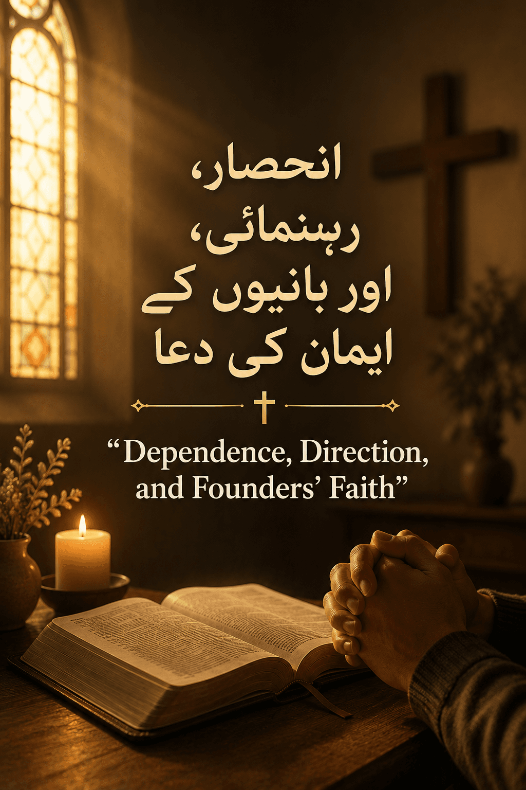 انحصار، رہنمائی، اور بانیوں کے ایمان کی دعا
