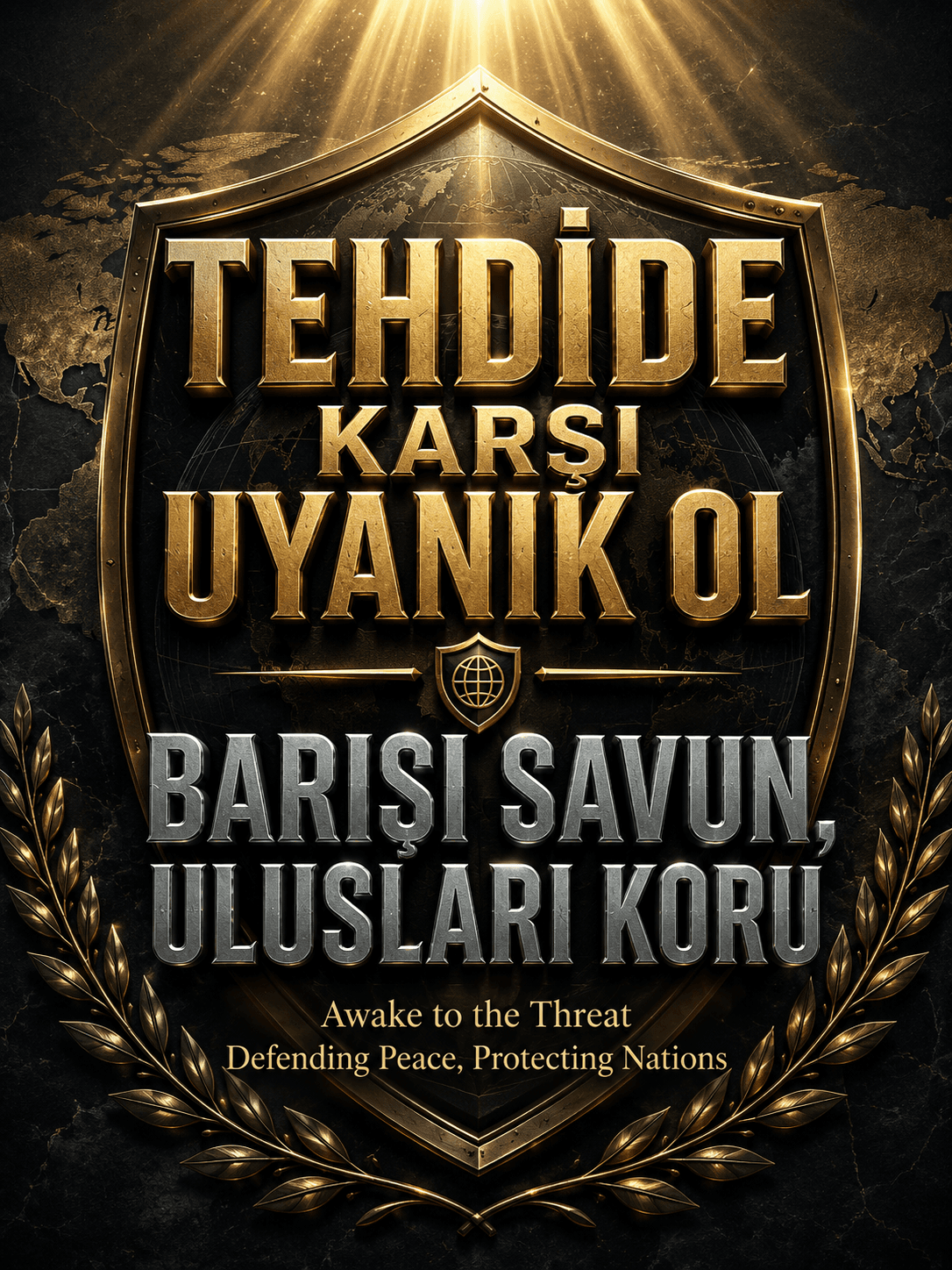 Tehdide Karşı Uyanık Ol  Barışı Savun, Ulusları Koru