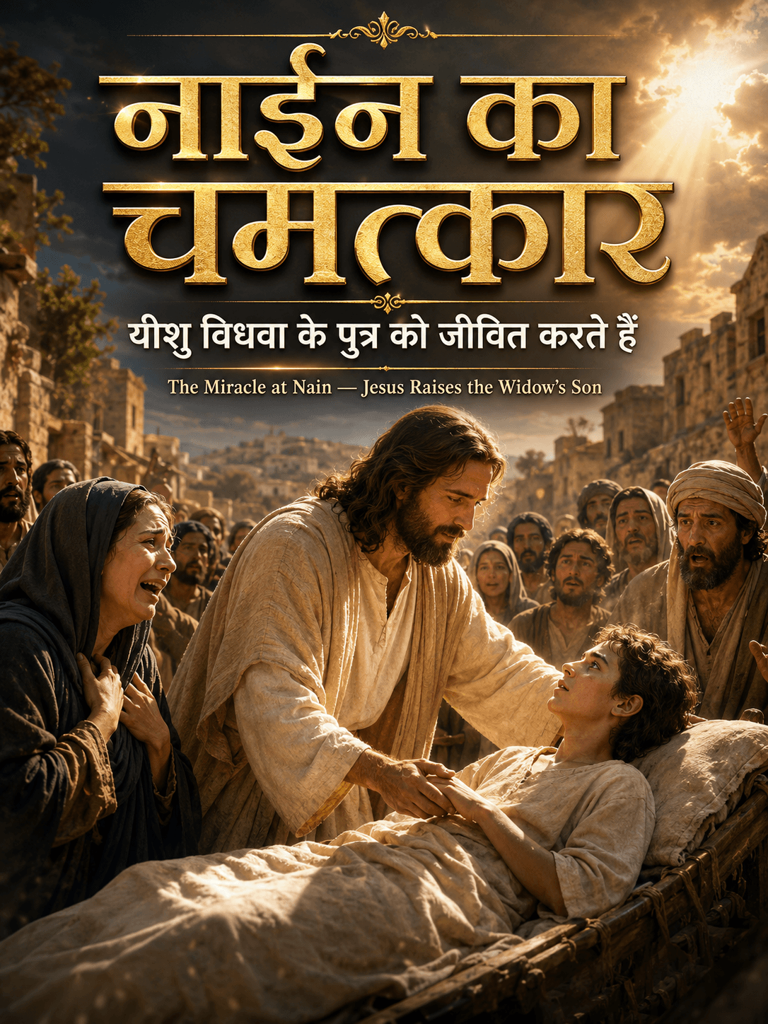 नाईन का चमत्कार — यीशु विधवा के पुत्र को जीवित करते हैं