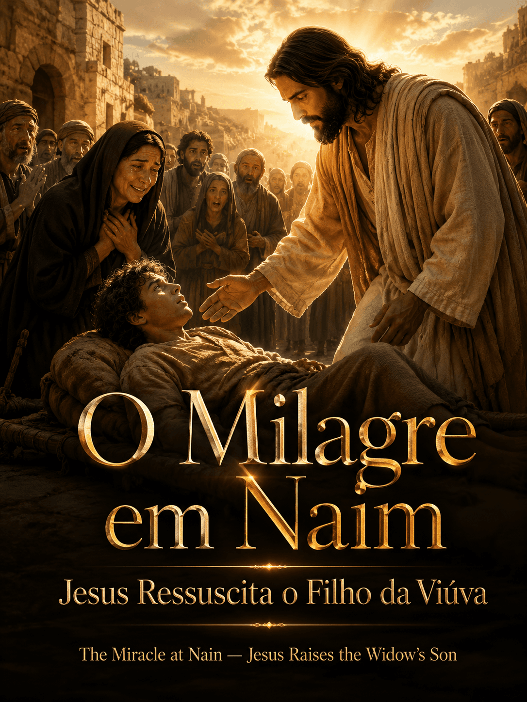 O Milagre em Naim — Jesus Ressuscita o Filho da Viúva