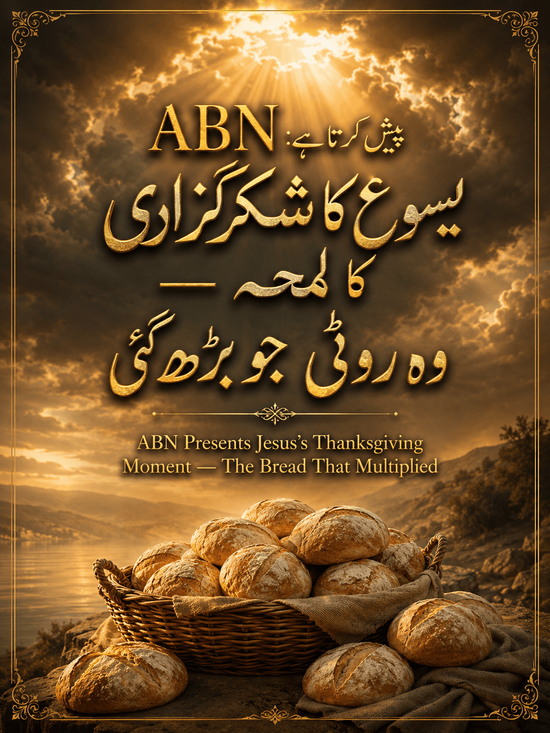 ABN پیش کرتا ہے: یسوع کا شکرگزاری کا لمحہ — وہ روٹی جو بڑھ گئی