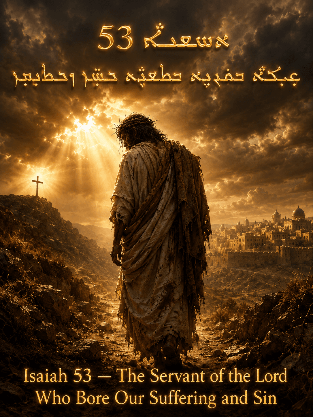 ܐܫܥܝܵܐ 53 ܥܲܒ݂ܕܵܐ ܕܡܵܪܝܵܐ ܕܛܥܸܢܹܗ ܚܲܫܲܢ ܘܚܛܝܼܬܲܢ