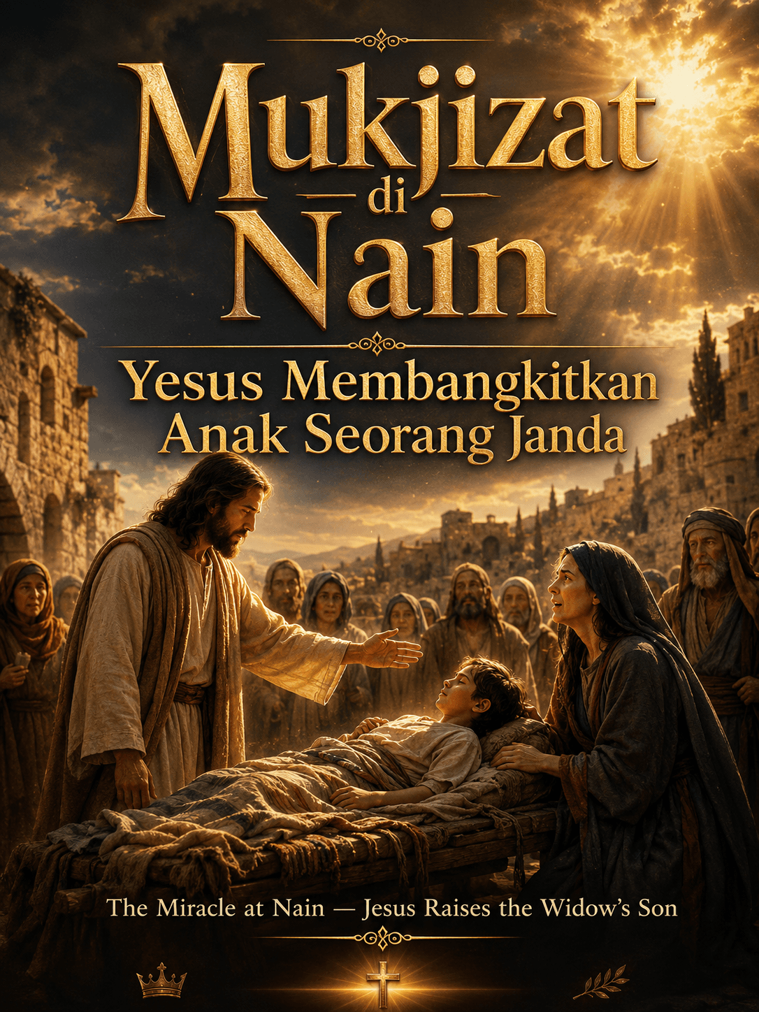 Mukjizat di Nain Yesus Membangkitkan Anak Seorang Janda