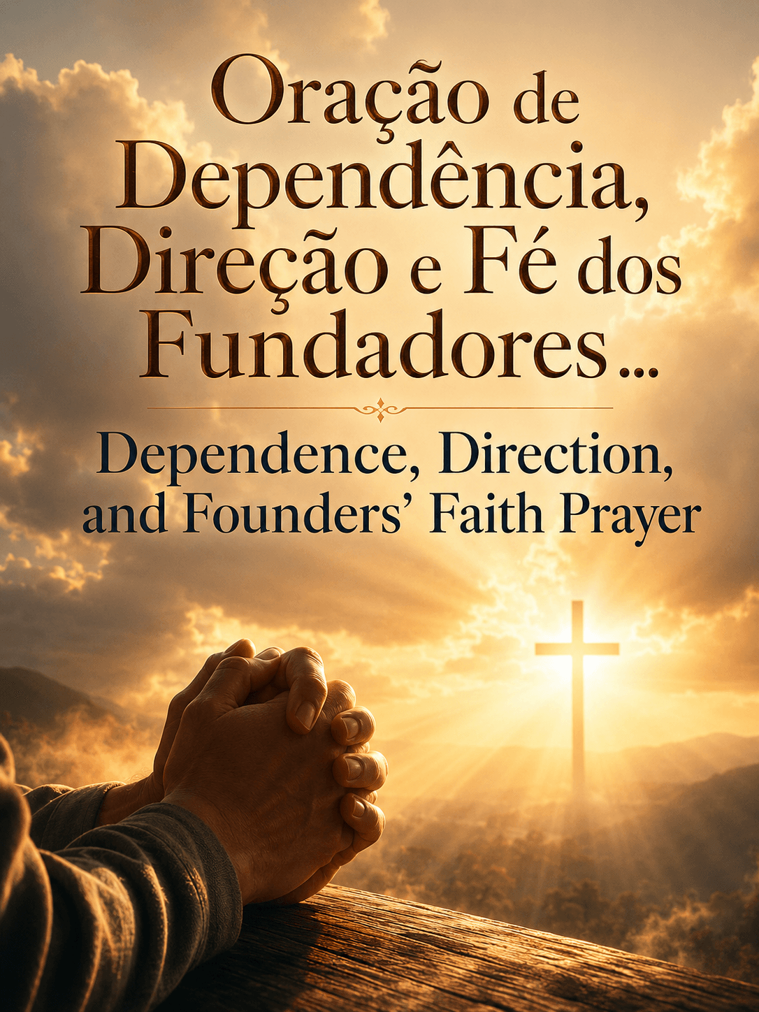 Oração de Dependência, Direção e Fé dos Fundadores