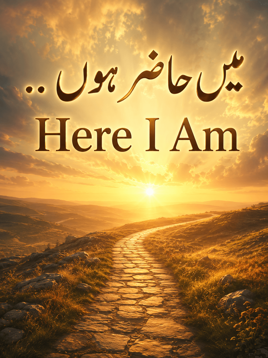 میں حاضر ہوں