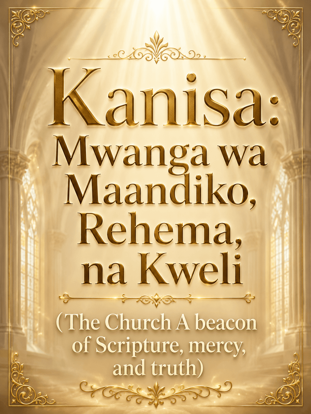 Kanisa: Mwanga wa Maandiko, Rehema, na Kweli