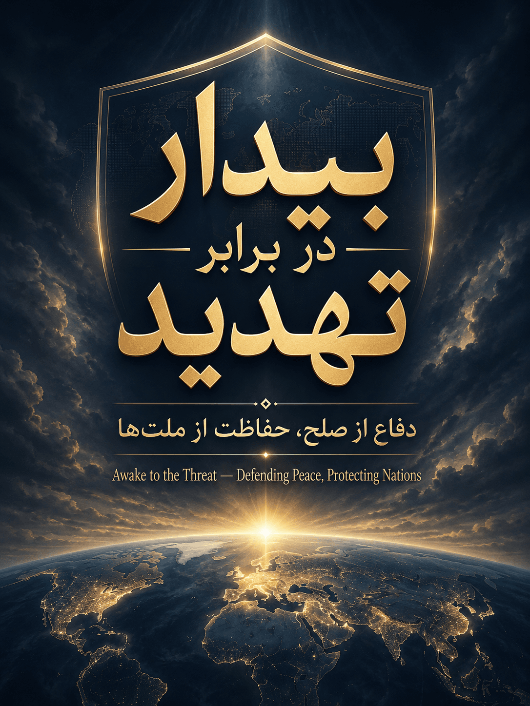 بیدار در برابر تهدید — دفاع از صلح، حفاظت از ملت‌ها