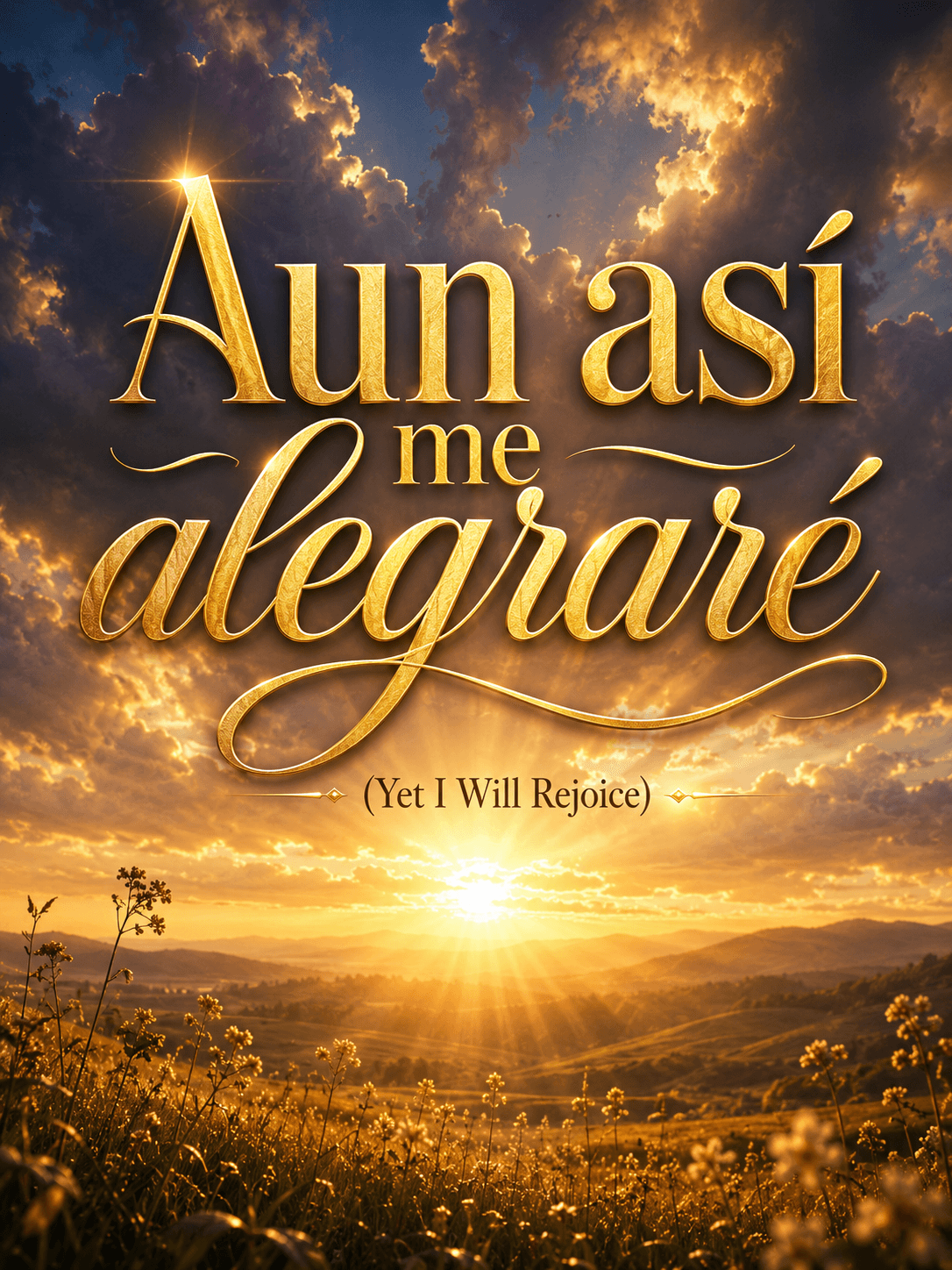 Aun así me alegraré